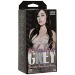 Sasha Grey Vibrating Deep Throat Ultraskyn Sucker-Masturbation Aids for Males-OUR LAVENDER