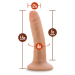 Dr. Skin - 5.5 Inch Cock With Suction Cup - Vanilla-Dildos & Dongs-OUR LAVENDER