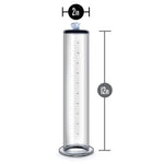 Performance - 12 Inch X 2 Inch Penis Pump Cylinder - Clear-Pumps & Enlargers-OUR LAVENDER