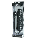 Leviathan Giant Silicone Inflatable Dildo - Black-Dildos & Dongs-OUR LAVENDER