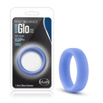 Performance - Silicone Glo Cock Ring - Blue Glow-Cockrings-OUR LAVENDER