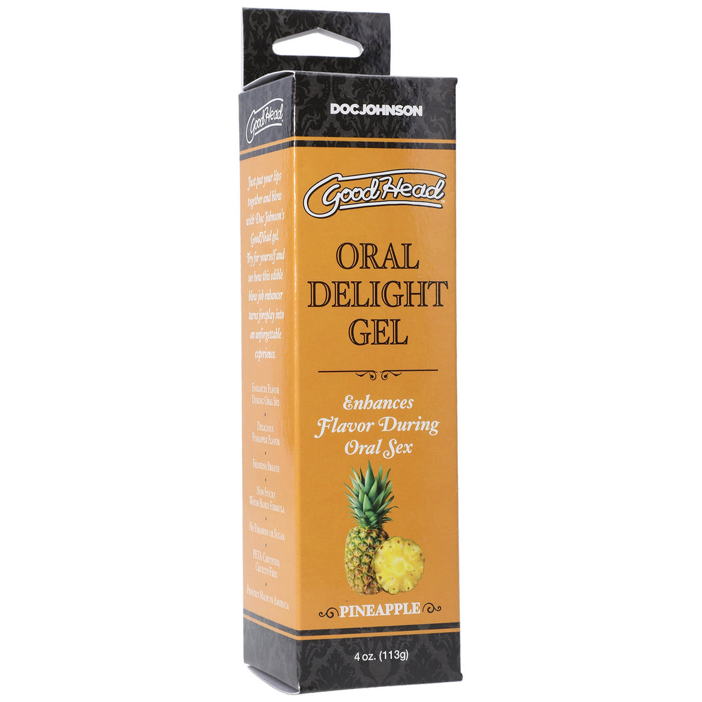 Goodhead - Oral Delight Gel - Pineapple - 4 Oz. DJ1361-10-BX
