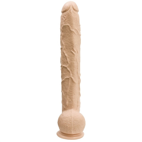 Dick Rambone Cock - 17 Inch - White-Dildos & Dongs-OUR LAVENDER