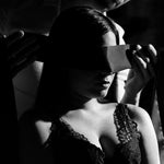 Noir - Silky Blindfold - Black-Bondage & Fetish Toys-OUR LAVENDER