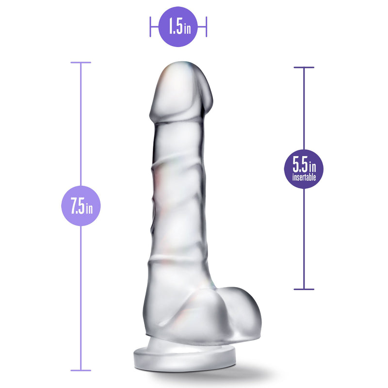 B Yours Diamond - Quartz - Clear-Dildos & Dongs-OUR LAVENDER