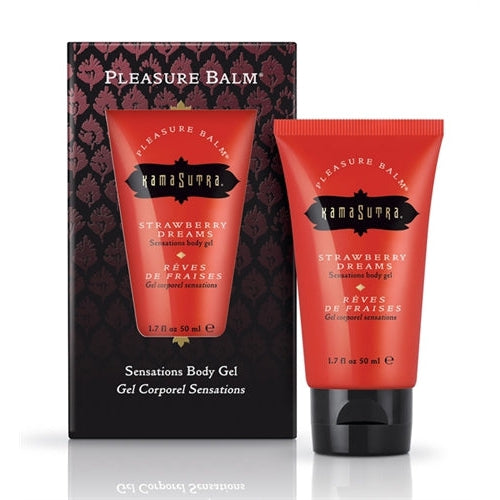 Pleasure Balm Sensations Body Gel - Strawberry  Dreams - 1.7 Fl. Oz. KS0078