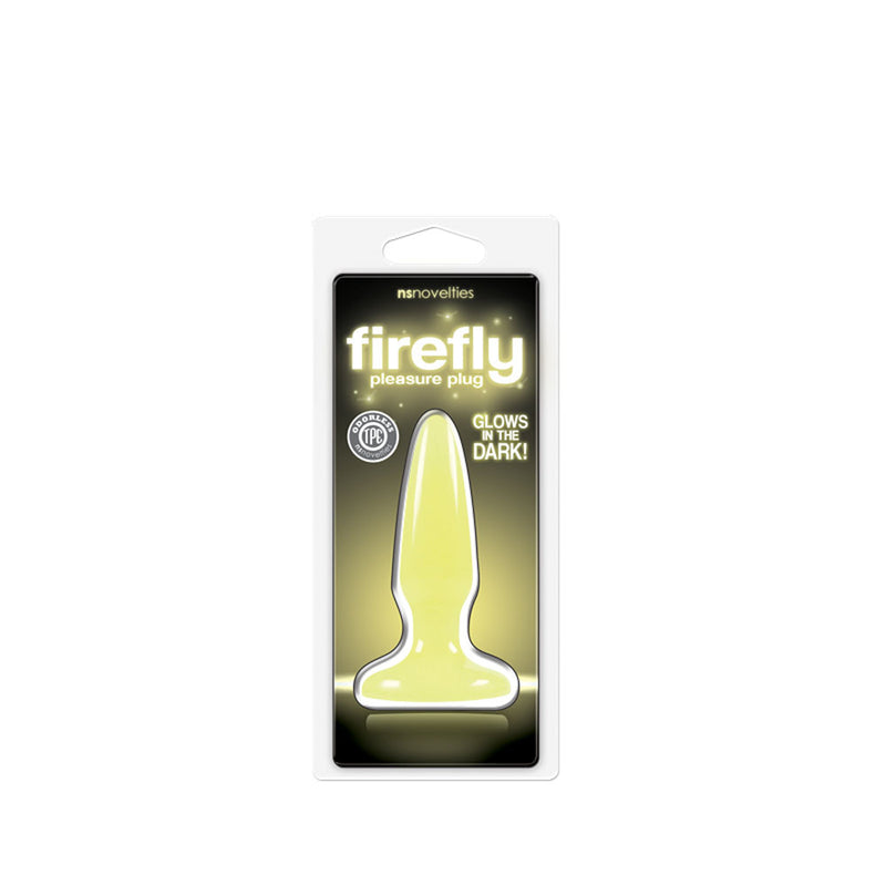Firefly - Pleasure Plug - Mini - Yellow-Anal Toys & Stimulators-OUR LAVENDER
