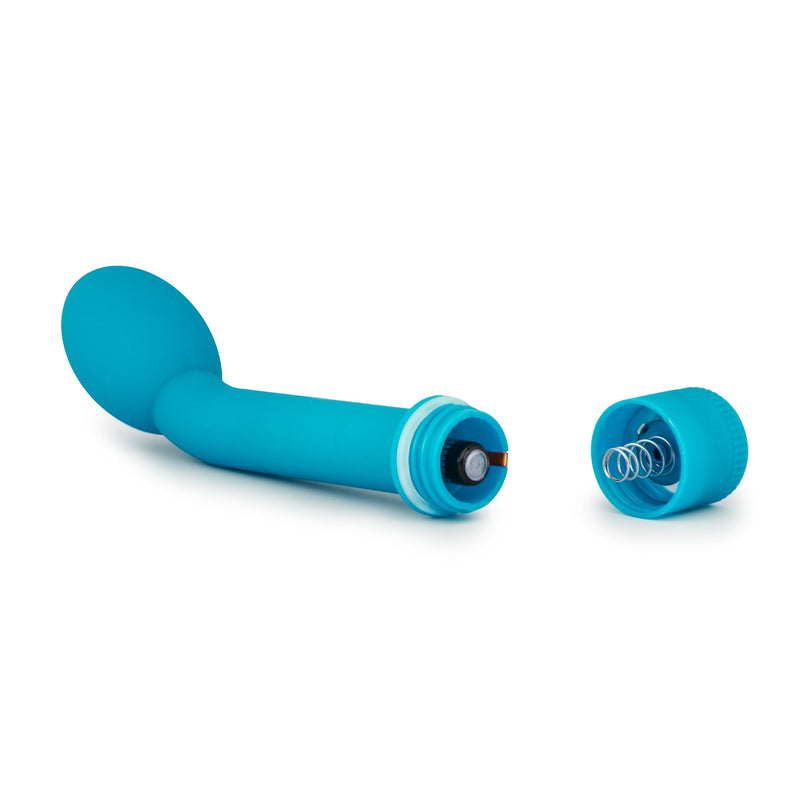 G Slim Petite Satin Touch - Blue-Vibrators-OUR LAVENDER