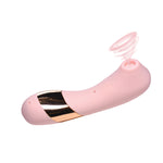Shegasm Tickle Tickling Clit Stimulator With Suction - Pink-Clit Stimulators-OUR LAVENDER