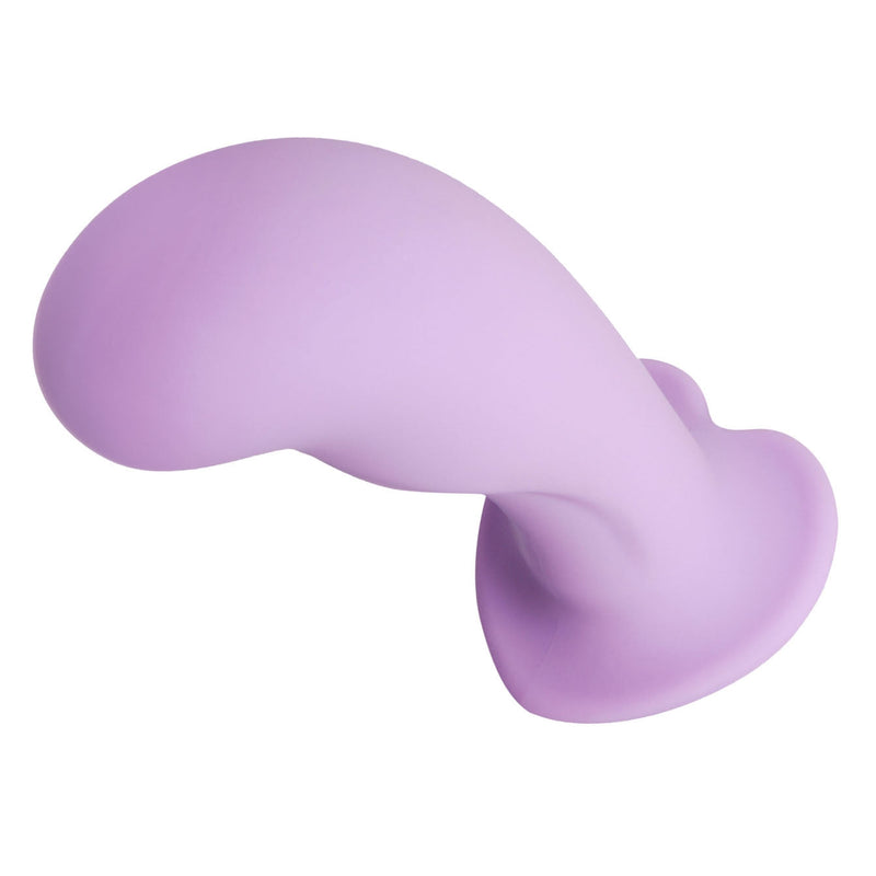 Royal Heart on Silicone Harness Dildo - Purple-Dildos & Dongs-OUR LAVENDER