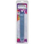 Crystal Jellies Jr Double Dong 12 Inch - Clear-Dildos & Dongs-OUR LAVENDER