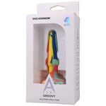 A-Play Groovy Silicone Anal Plug 4 Inch - Sunrise-Anal Toys & Stimulators-OUR LAVENDER