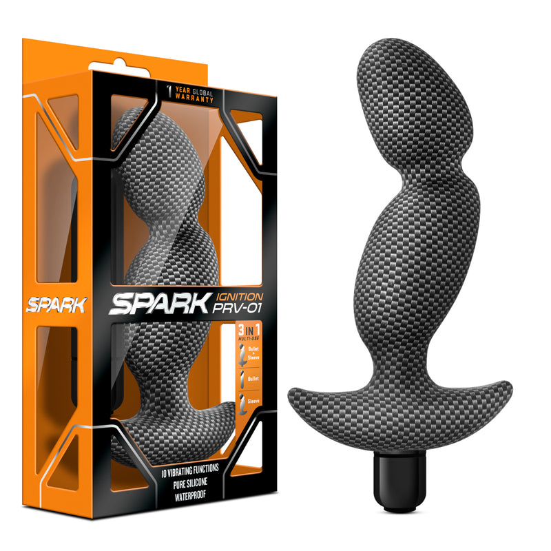 Spark - Ignition - Prv01 - Carbon Fiber-Anal Toys & Stimulators-OUR LAVENDER