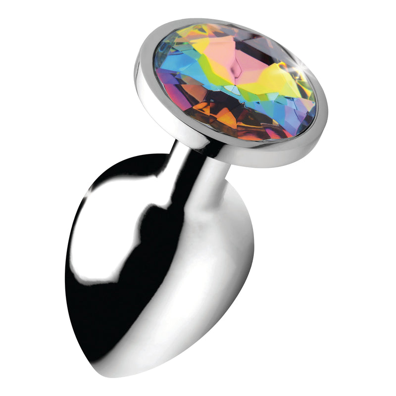 Rainbow Prism Gem Anal Plug - Large BTYS-AG375-LRG