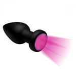7x Light Up Rechargeable Anal Plug - Large-Anal Toys & Stimulators-OUR LAVENDER
