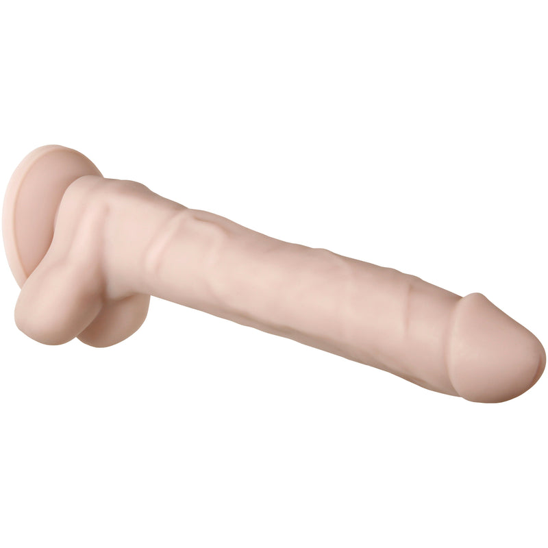 Real Supple Silicone Poseable 10.5 Inch-Dildos & Dongs-OUR LAVENDER