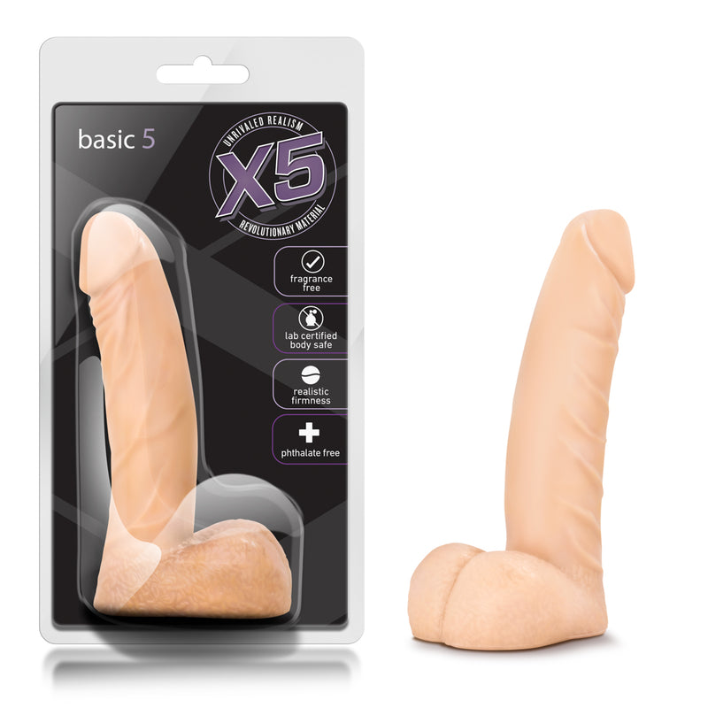 X5 - Basic 5 - Beige-Dildos & Dongs-OUR LAVENDER