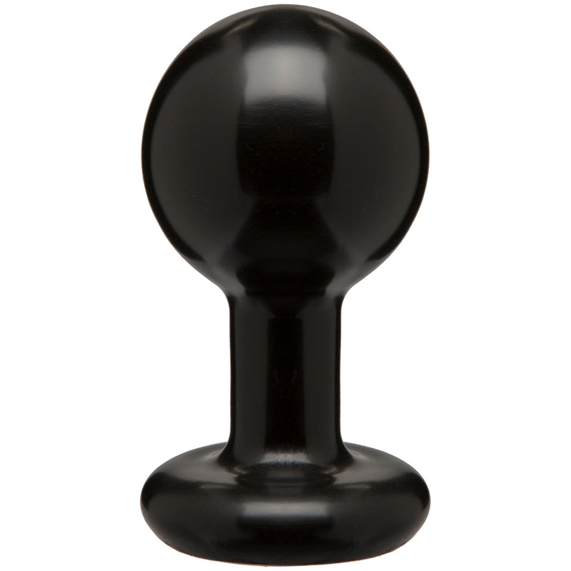 Round Butt Plug - Medium - Black DJ0244-56