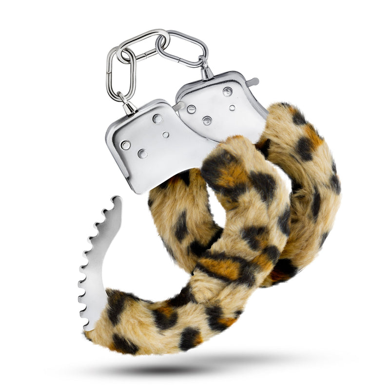 Temptasia Cuffs - Leopard-Bondage & Fetish Toys-OUR LAVENDER