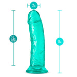 B Yours Plus - Roar n' Ride - Teal-Dildos & Dongs-OUR LAVENDER