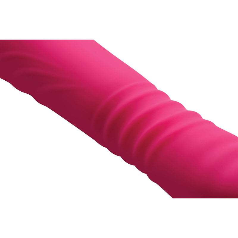 Ultra Thrusting and Vibrating Silicone Wand-Vibrators-OUR LAVENDER