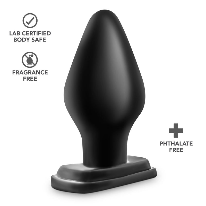 Anal Adventures - XXL Plug - Black-Anal Toys & Stimulators-OUR LAVENDER