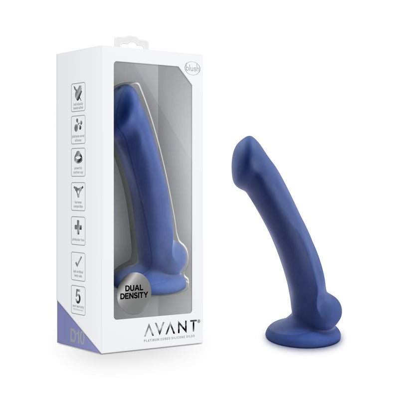 Avant - D10 - Ergo Mini Indigo-Dildos & Dongs-OUR LAVENDER