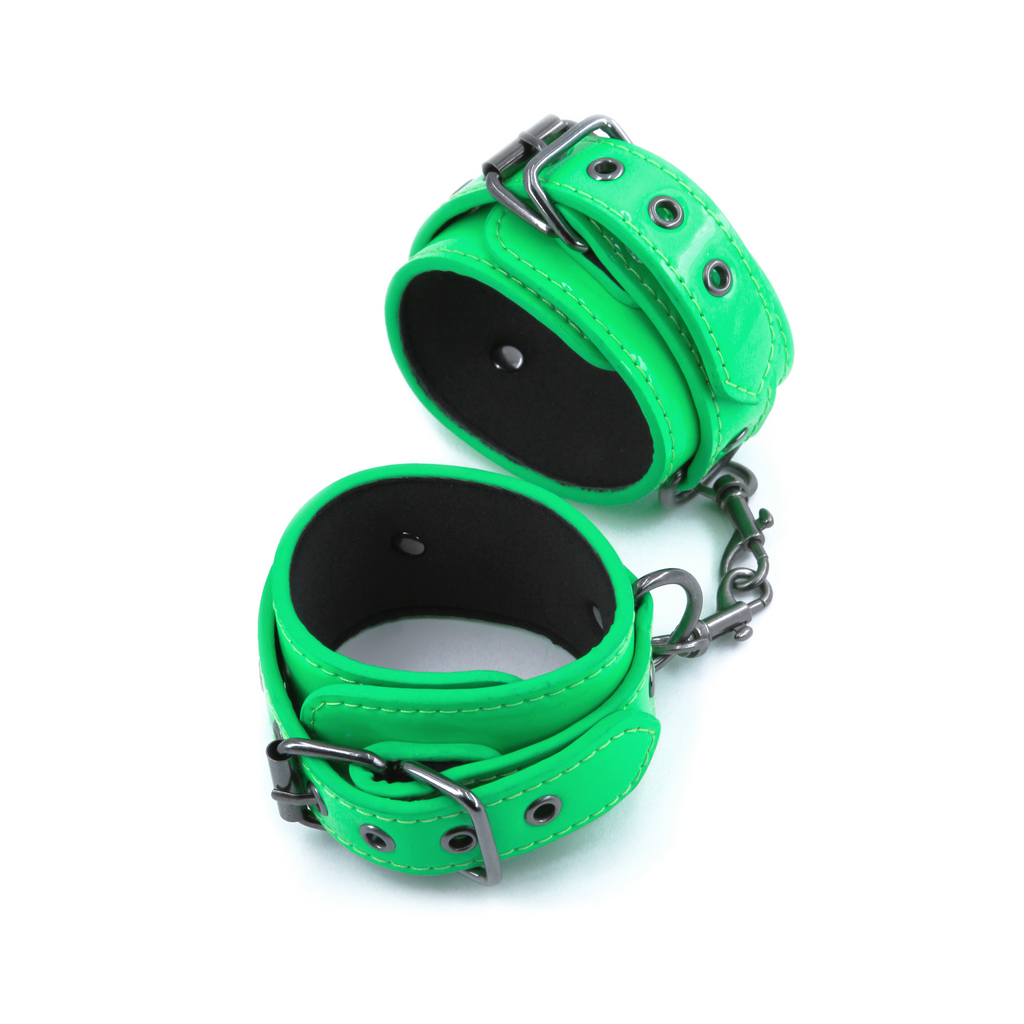 Electra Play Things - Ankle Cuffs - Green NSN-1310-38