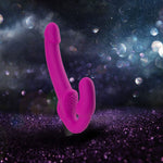 Temptasia - Estella - Strapless Silicone Dildo - Pink-Harnesses & Strap-Ons-OUR LAVENDER