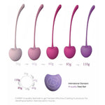 Pleasure Cherry Kegel Balls - Multi-Weighted - 5  Pack