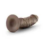 Dr. Skin Glide 8 Inch Self Lubricating Dildo - - Chocolate-Dildos & Dongs-OUR LAVENDER