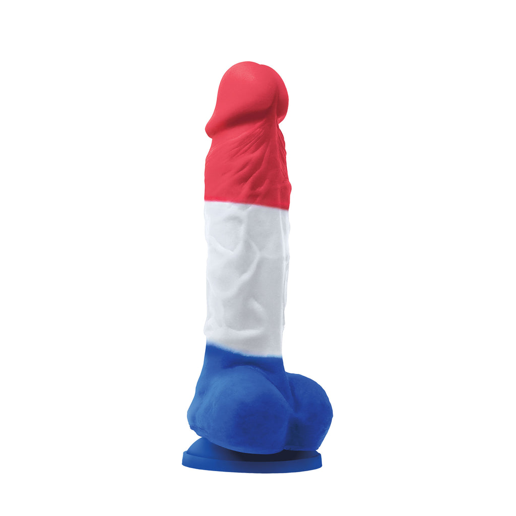 Colours Pleasures - 5 Inch Dildo - Tricolor NSN-0408-11