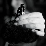 Noir - Pom Adjustable Nipple Clamps - Black-Bondage & Fetish Toys-OUR LAVENDER