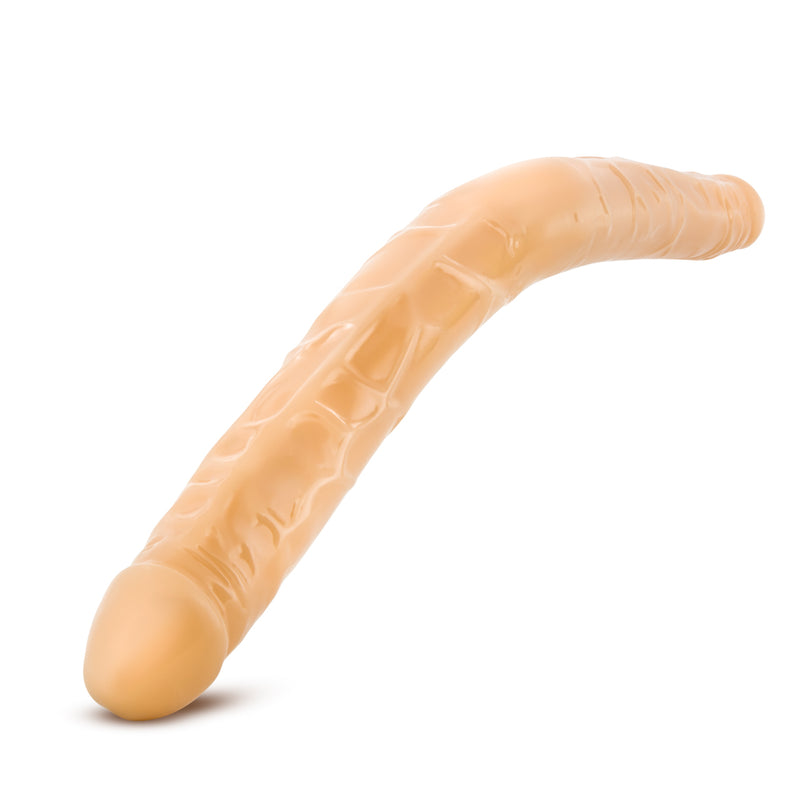 B Yours 16" Double Dildo - Beige-Dildos & Dongs-OUR LAVENDER