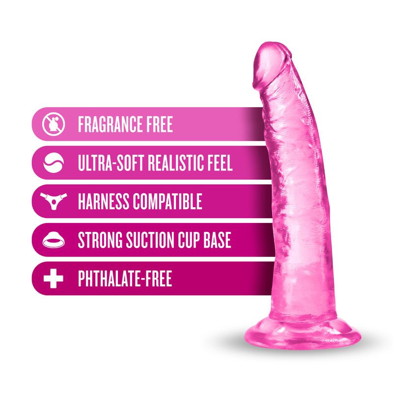 B Yours Plus - Lust N Thrust - Pink-Dildos & Dongs-OUR LAVENDER