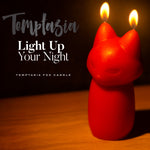 Temptasia - Fox Drip Candle - Red-OUR LAVENDER