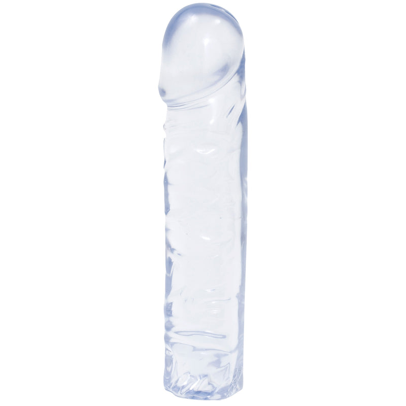 Crystal Jellies Classic Dong 8 Inch - Clear DJ0285-02