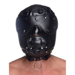 Muzzled Universal BDSM Hood With Removable Muzzle-Bondage & Fetish Toys-OUR LAVENDER