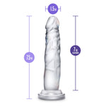 B Yours Diamond - Crystal - Clear-Dildos & Dongs-OUR LAVENDER