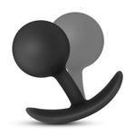 Luxe Wearable Vibra Plug - Black-Anal Toys & Stimulators-OUR LAVENDER