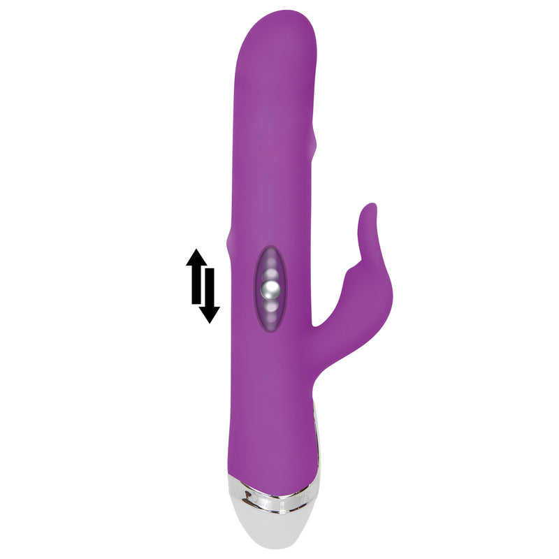 Dancing Pearl Rabbit Vibrator - Purple-Vibrators-OUR LAVENDER