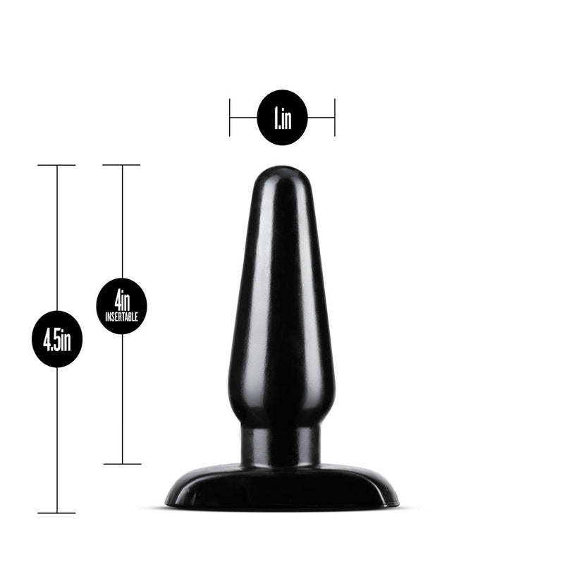 Anal Adventures - Basic Plug Kit - Black-Anal Toys & Stimulators-OUR LAVENDER