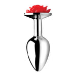 Red Rose Anal Plug - Medium-Anal Toys & Stimulators-OUR LAVENDER