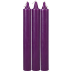 Japanese Drip Candles - 3 Pack - Purple-Candles-OUR LAVENDER