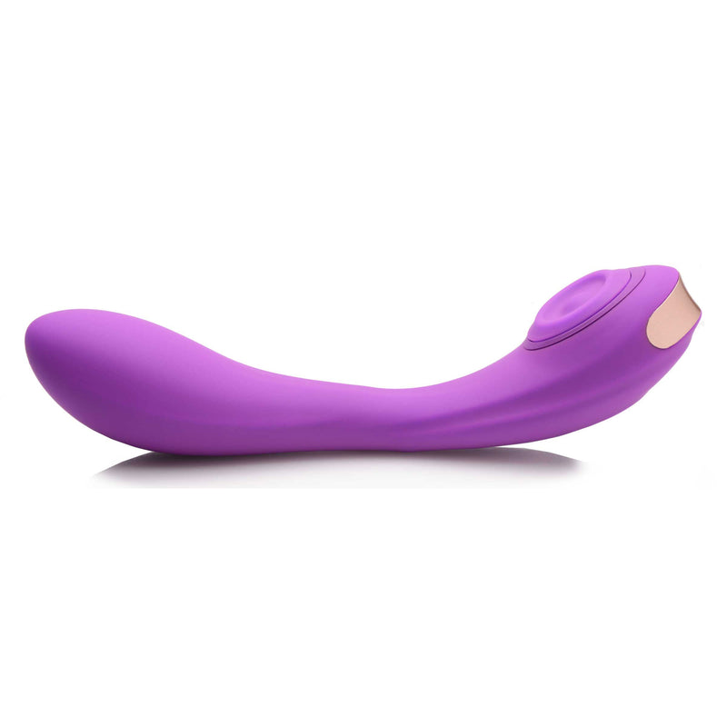 Pose Plus - 10x Pulsing Bendable Silicone Vibrator - Purple INM-AG890