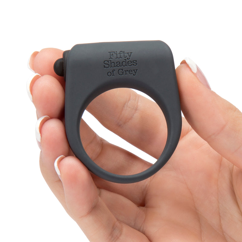 Fifty Shades of Grey Secret Weapon Vibrating Cock Ring-50 Shades-OUR LAVENDER