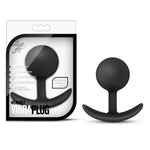 Luxe Wearable Vibra Plug - Black-Anal Toys & Stimulators-OUR LAVENDER