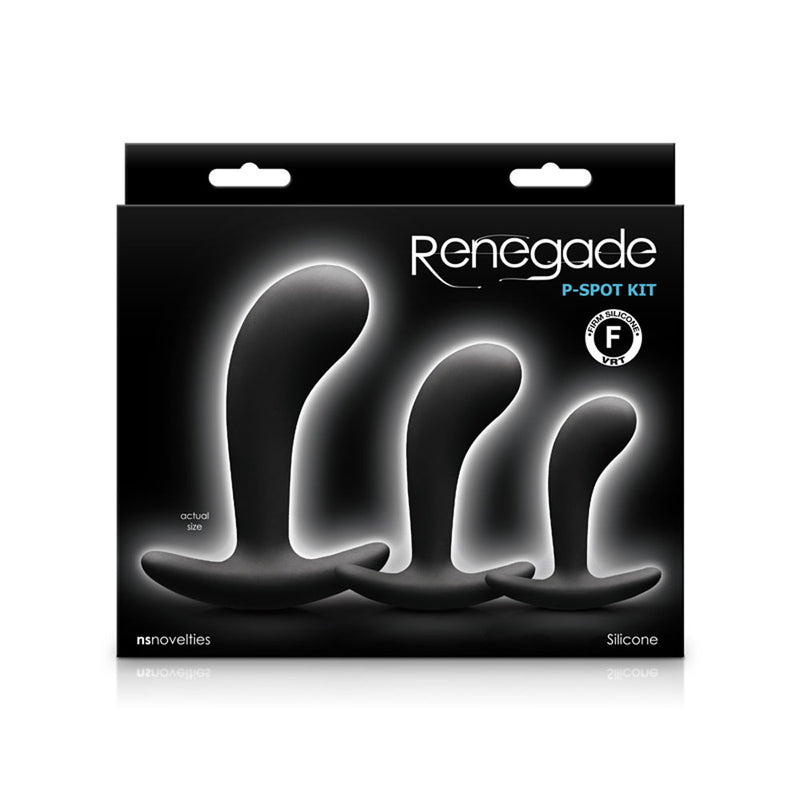 Renegade - P Spot Kit - Black-Anal Toys & Stimulators-OUR LAVENDER