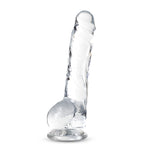 Naturally Yours - 8 Inch Crystalline Dildo - Diamond-Dildos & Dongs-OUR LAVENDER