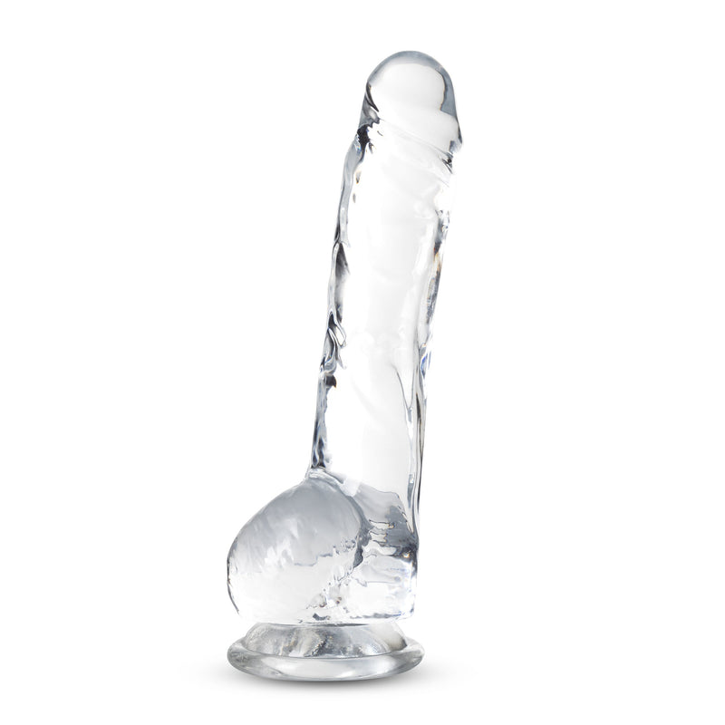 Naturally Yours - 8 Inch Crystalline Dildo - Diamond-Dildos & Dongs-OUR LAVENDER